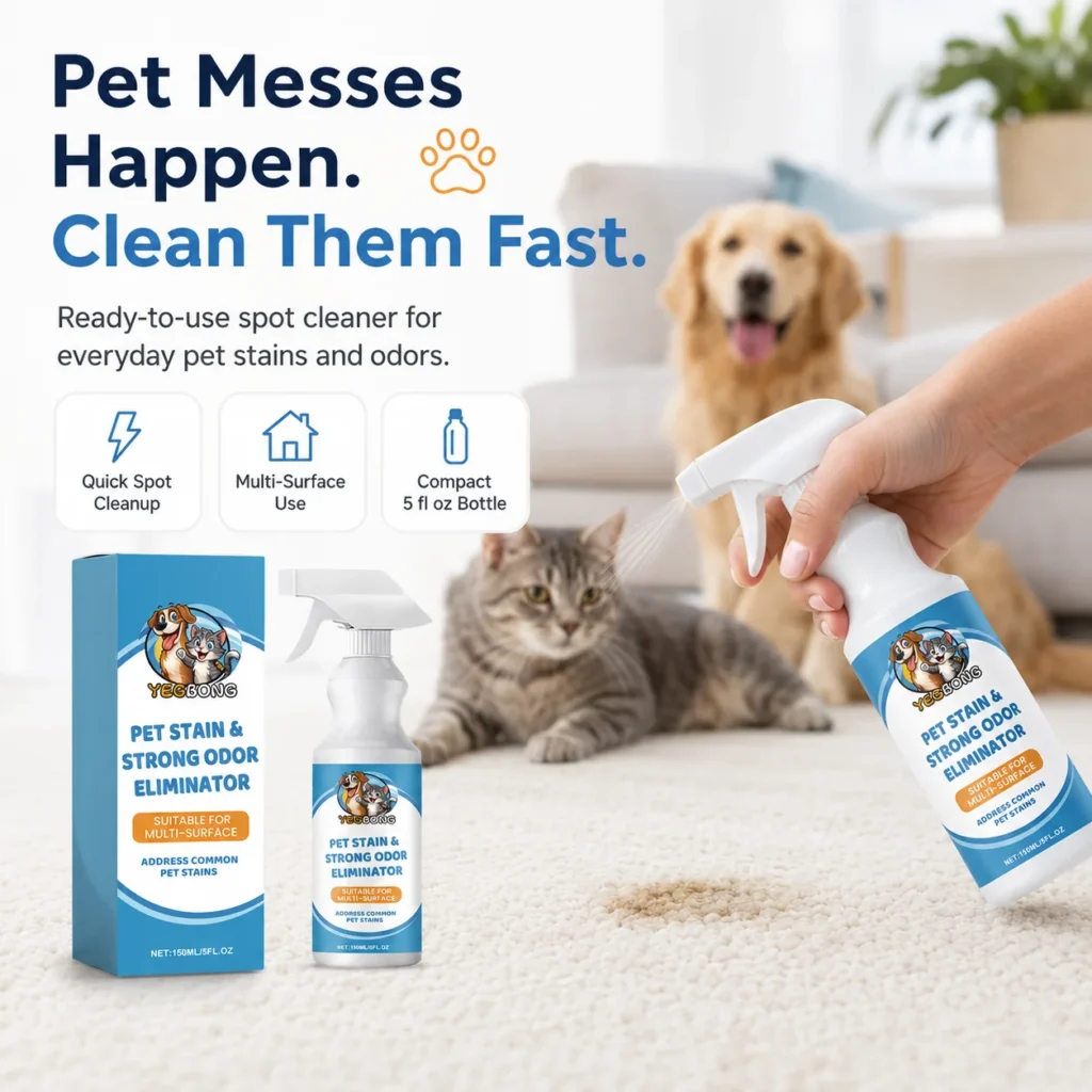 Everyday Pet Stain Cleaning Spray