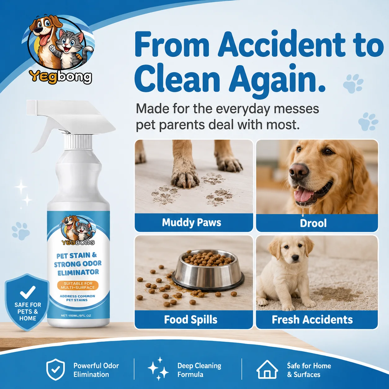 Everyday Pet Stain Cleaning Spray view 2