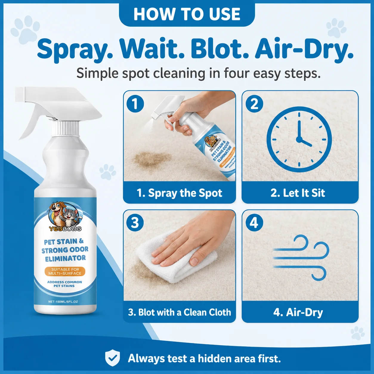 Everyday Pet Stain Cleaning Spray view 4