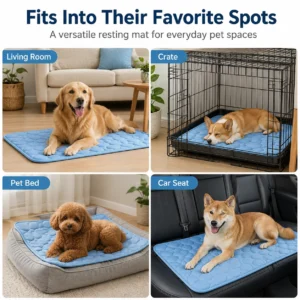 Gel-Free Breathable Pet Cooling Mat thumbnail 4