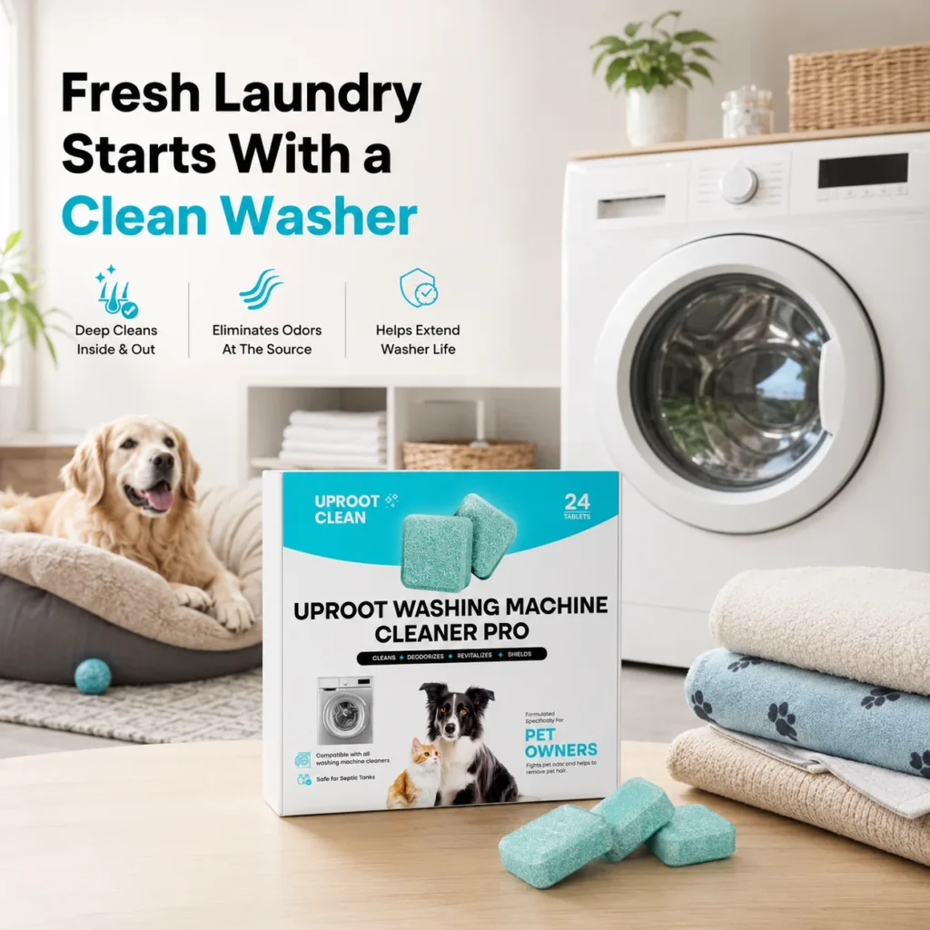 Pet Home Washing Machine Cleaner Sheets