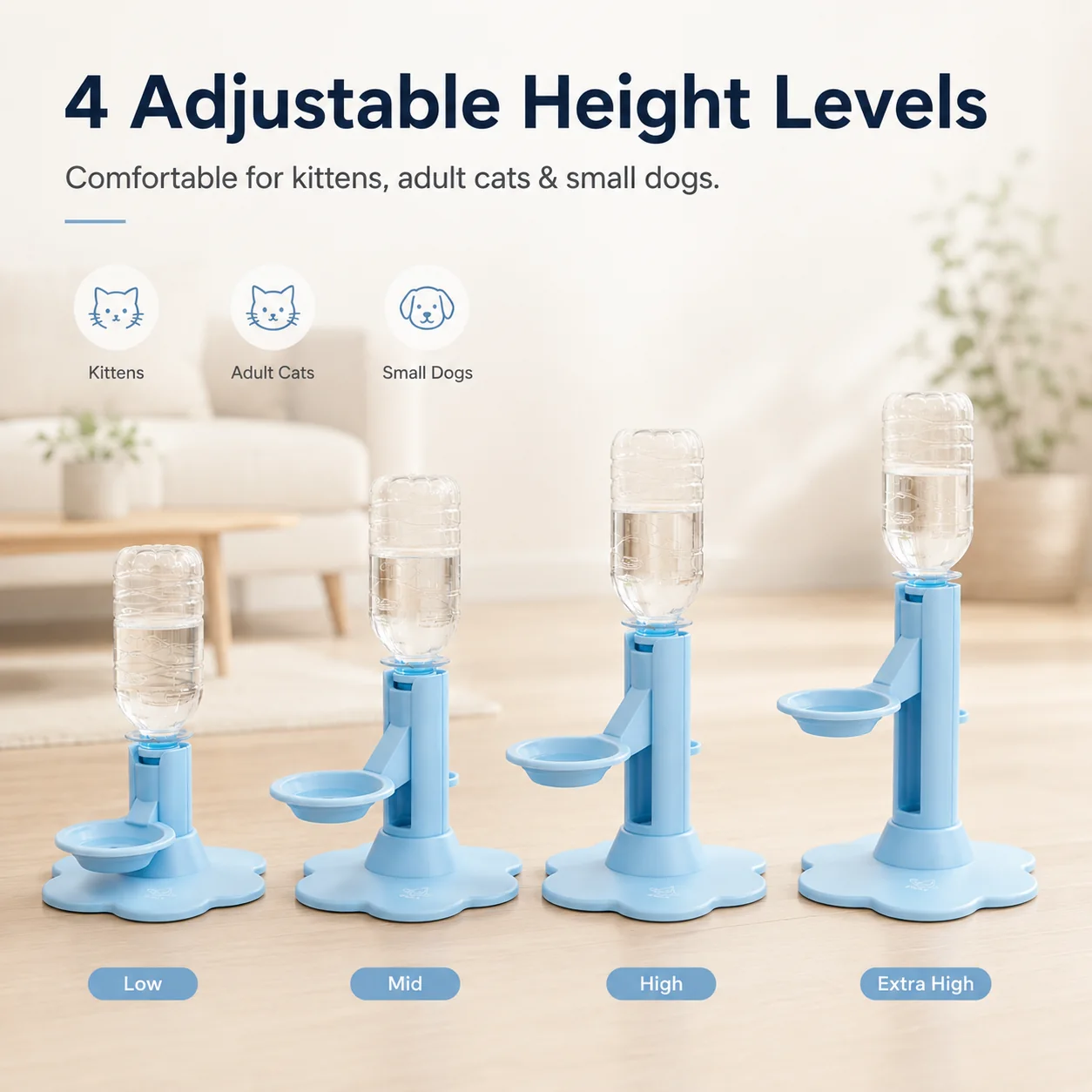 Quiet Pet Water Fountain view 5