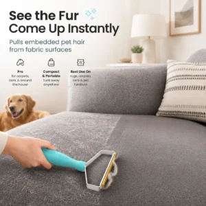 Reusable Pet Hair Scraper thumbnail 2