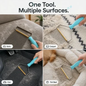 Reusable Pet Hair Scraper thumbnail 4
