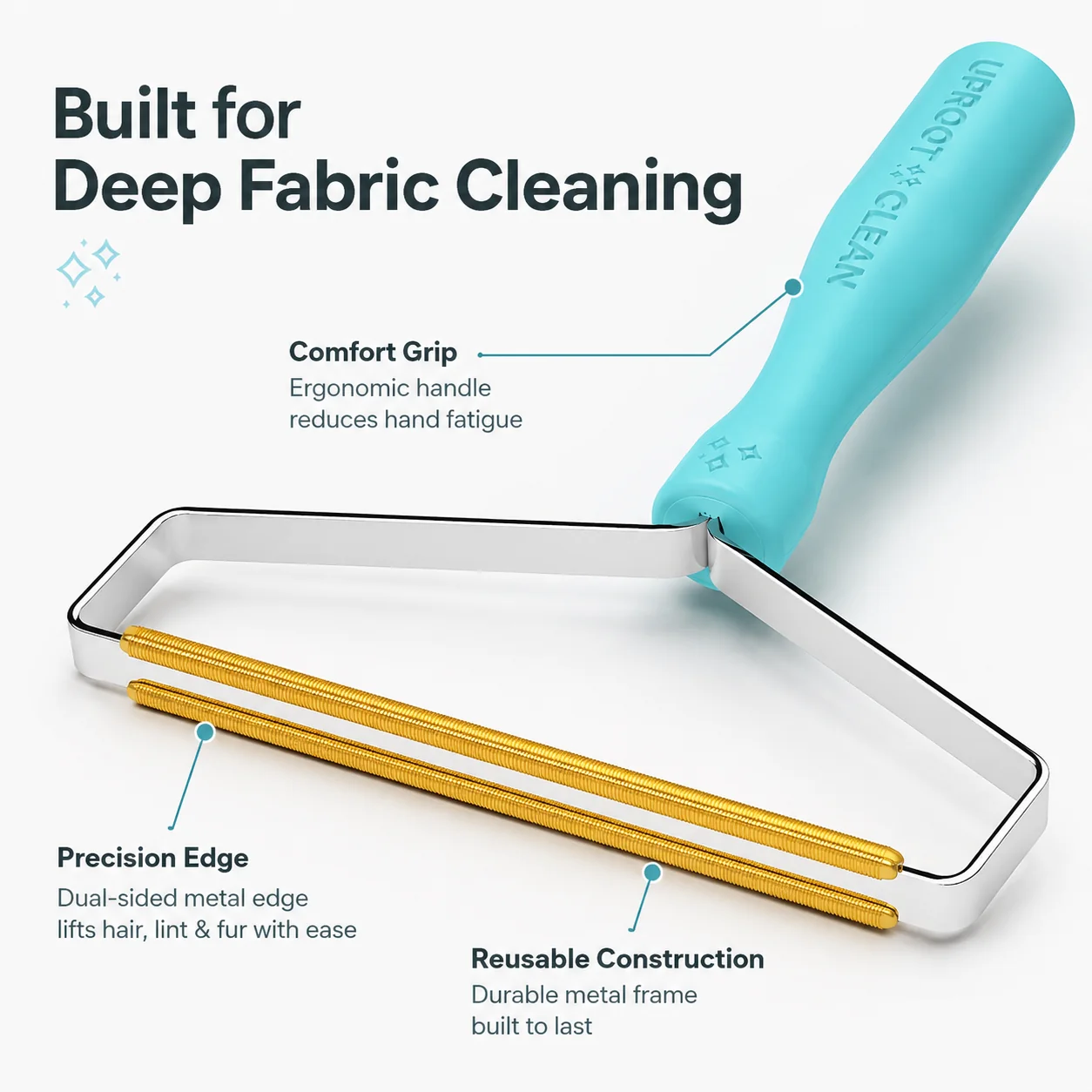 Reusable Pet Hair Scraper view 5