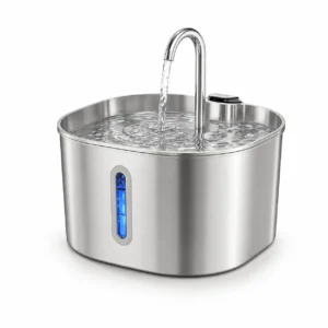 Stainless Steel Pet Water Fountain thumbnail 1